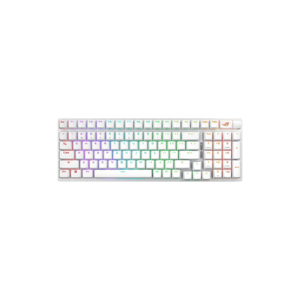 ASUS ROG Strix Scope II 96% Moonlight White Trådlös NX Snow