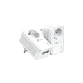 TP-Link TL-PA7027P KIT V1&nbsp; AV1000 2-Port Gigabit Passthrough Powerline Starter Kit