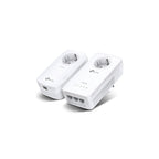 TP-Link TL-WPA8631P KIT AV1300 Gigabit Passthrough Powerline ac Wi-Fi Kit