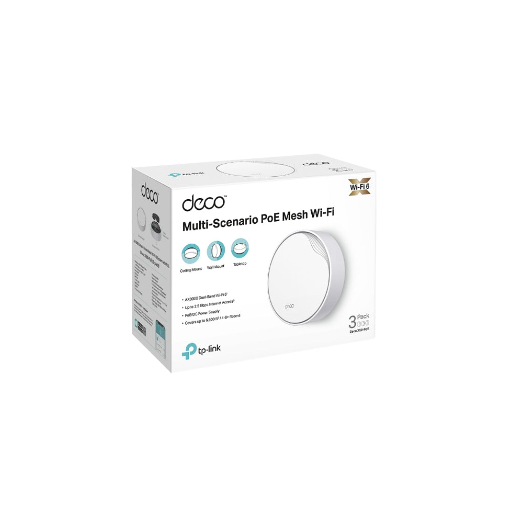 TP-Link Deco X50-PoE (3 Pack)