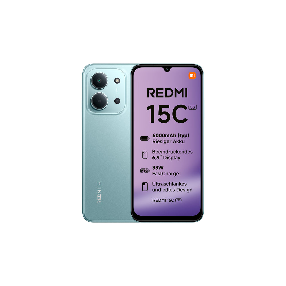 Xiaomi Redmi 15C 6.9" 256GB Grön