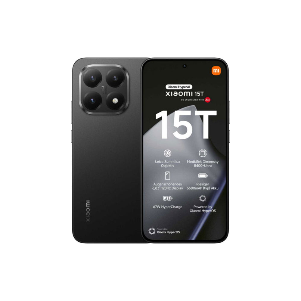 Xiaomi 15T 6.83" 5G 512GB Svart