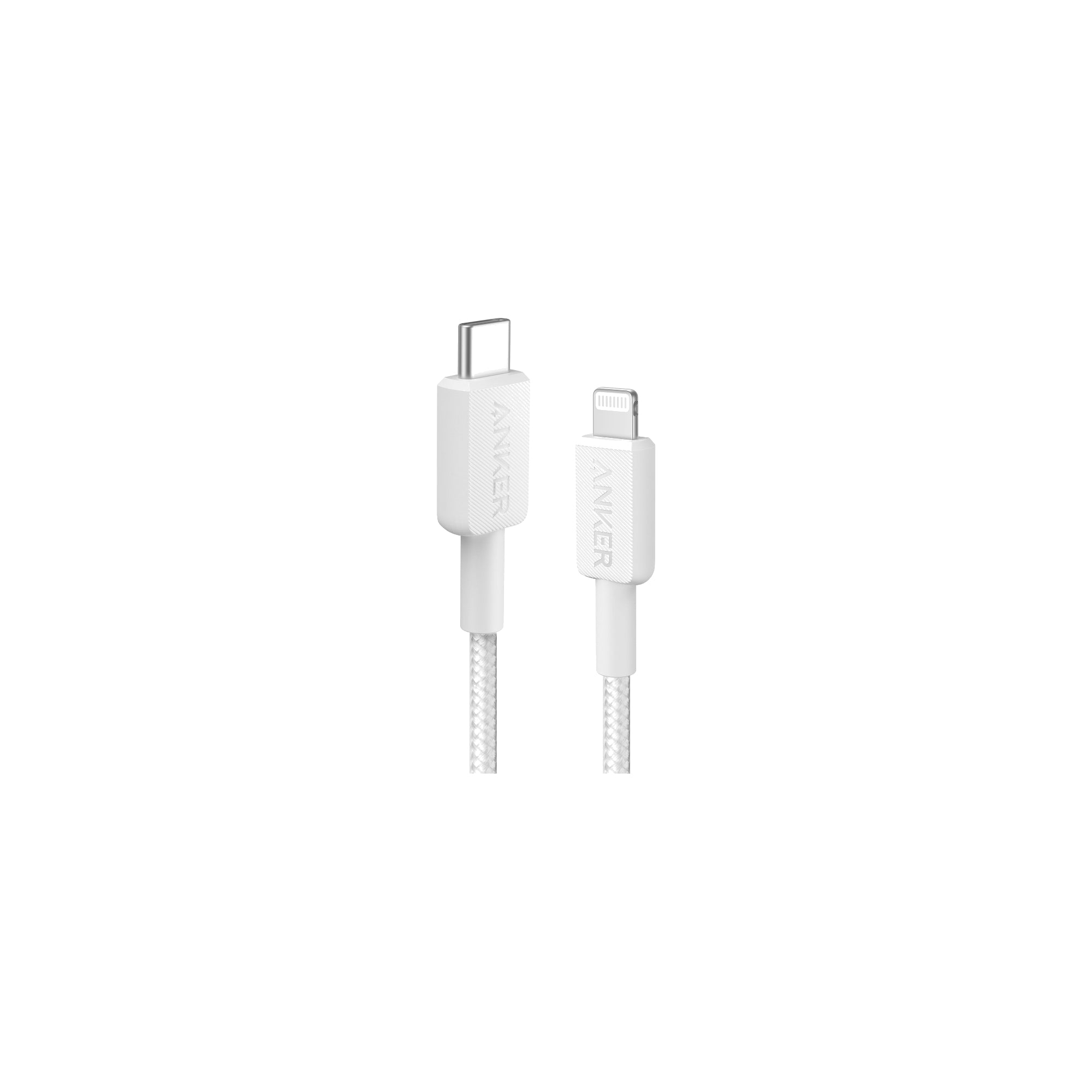 Anker 322 USB-C till Lightning 1,8m Vit