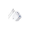Anker Nano 70W USB-C Laddare 3-port Vit