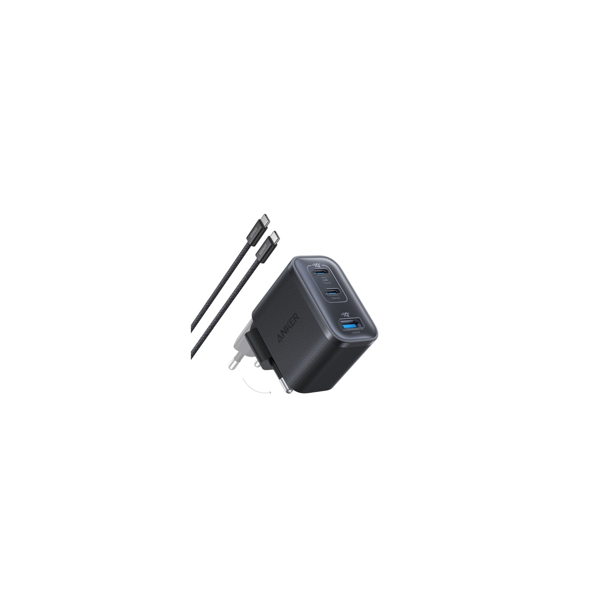 Anker Nano Charger 70W 3 Portar