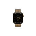 Apple Watch Series 12 GPS + Cellular 46mm - radiant gold titan - milanesisk loop S/M
