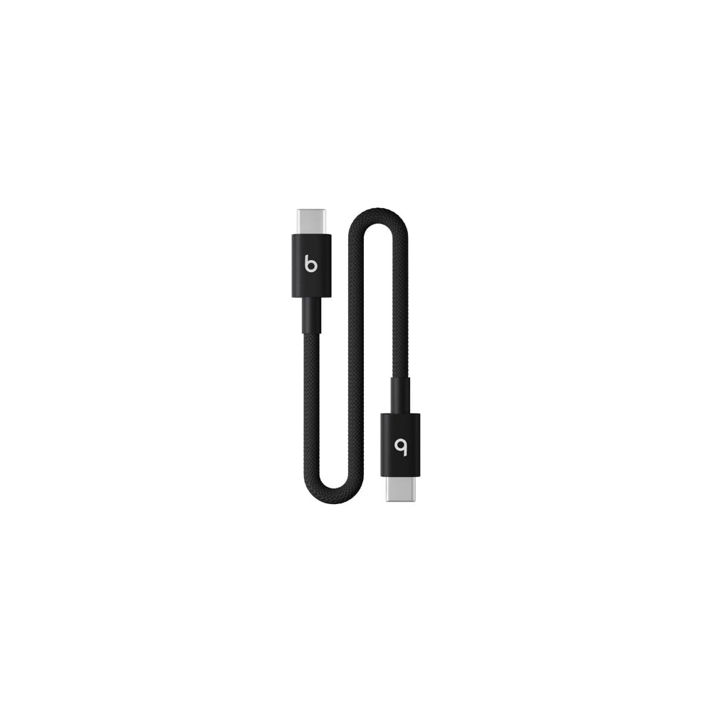 Apple Beats USB-C <-> USB-C flätad kabel 20cm - Svart