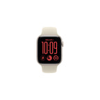 Apple Watch SE 3 GPS 44mm Stjärnglans Aluminium - Sand Sportband S/M