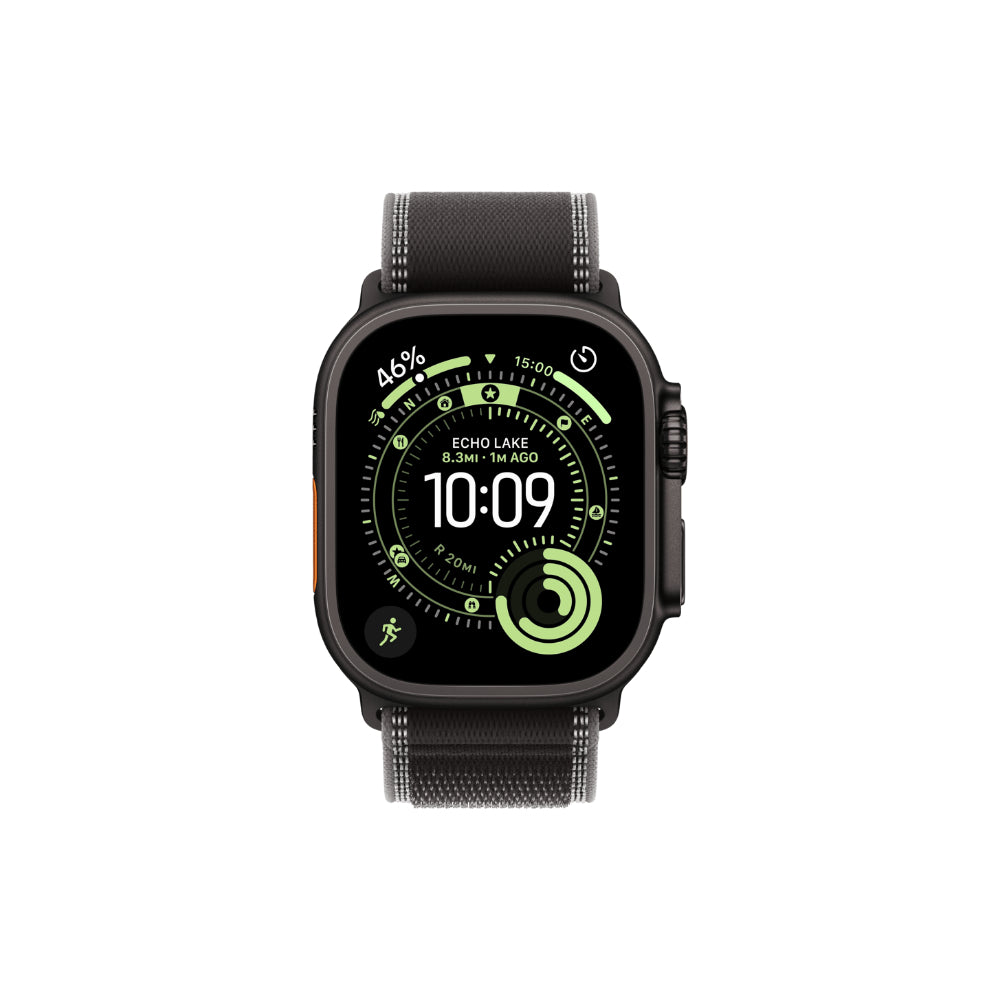Apple Watch Ultra 3 49mm Svart Titan - Terrängloop M/L