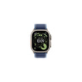 Apple Watch Ultra 3 49mm Naturlig Titan - Blå Terrängloop M/L