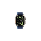 Apple Watch Ultra 3 49mm Naturlig Titan - Blå Terrängloop M/L