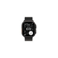 Apple Watch Ultra 3 49mm Svart Titan - Svart milanesisk loop
