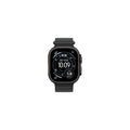 Apple Watch Ultra 3 49mm Svart Titan - Svart Havsband