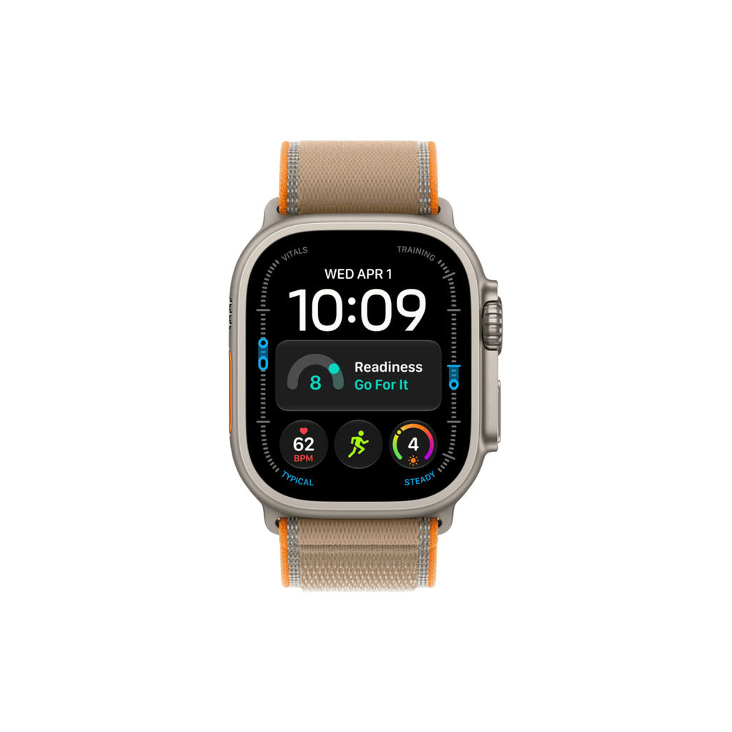 Apple Watch Ultra 4 49mm Naturlig Titan Terrängloop Sand