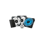 Arctic P12 PWM RGB 3-pack inkl. controller 120mm Svart