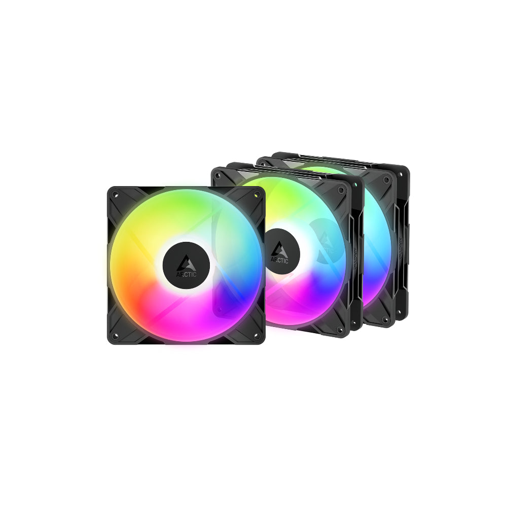 Arctic P14 Pro Reverse A-RGB 3-pack PWM 140mm Svart