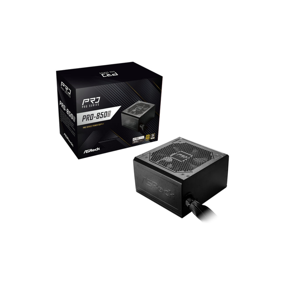 ASRock PRO-850G 850W 80 Plus Gold Svart