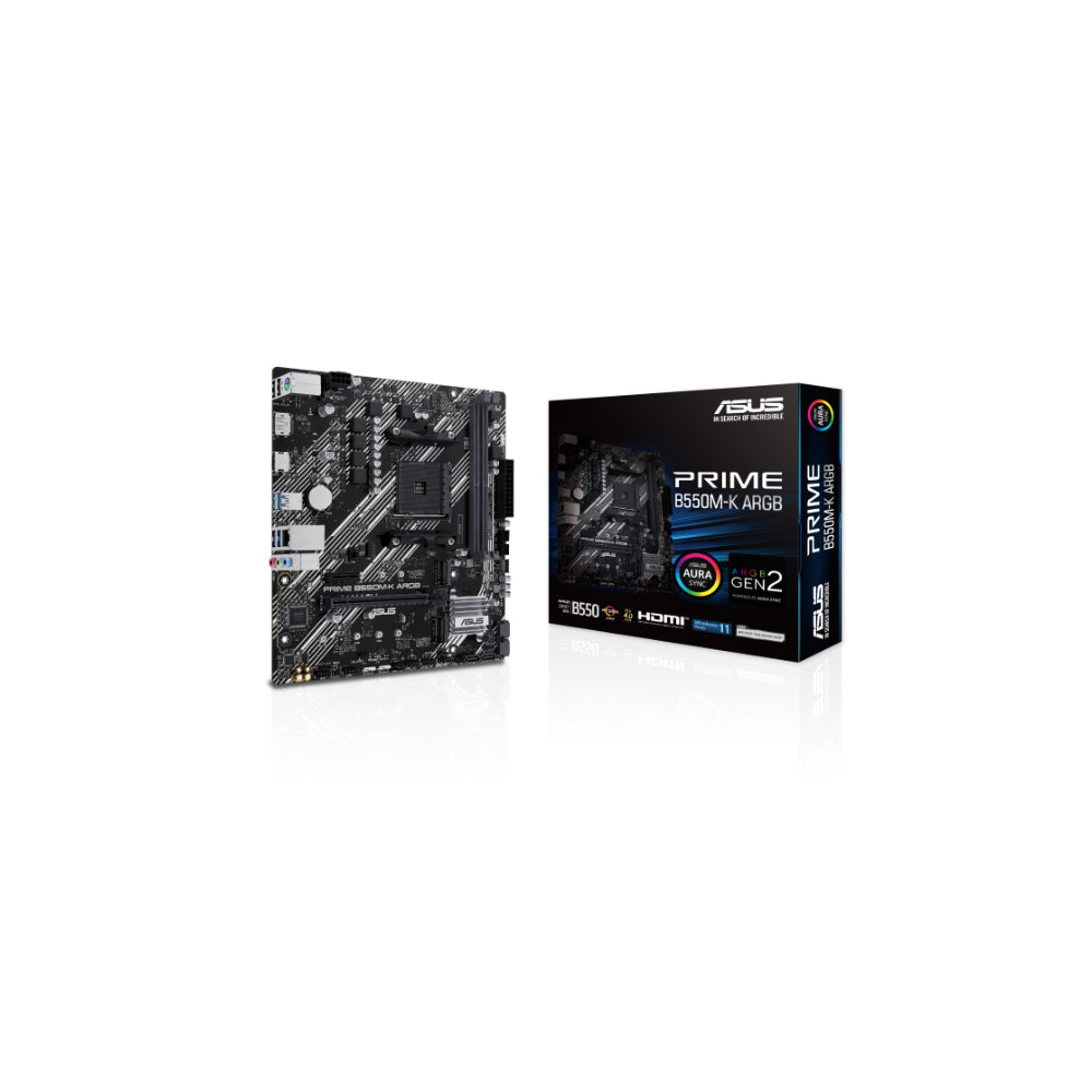 ASUS Prime B550M-K AM4 DDR4 mATX
