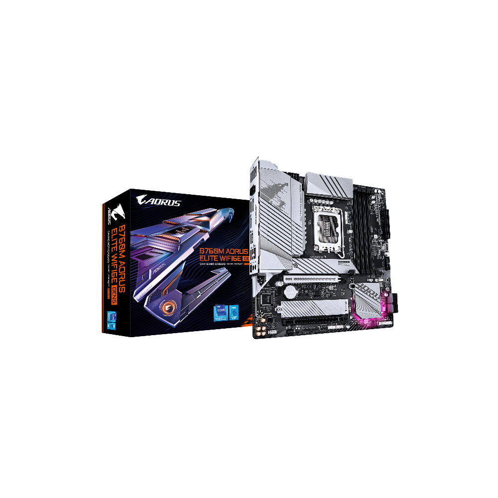 Gigabyte Aorus B760M ELITE WIFI6E GEN5 mATX LGA1700