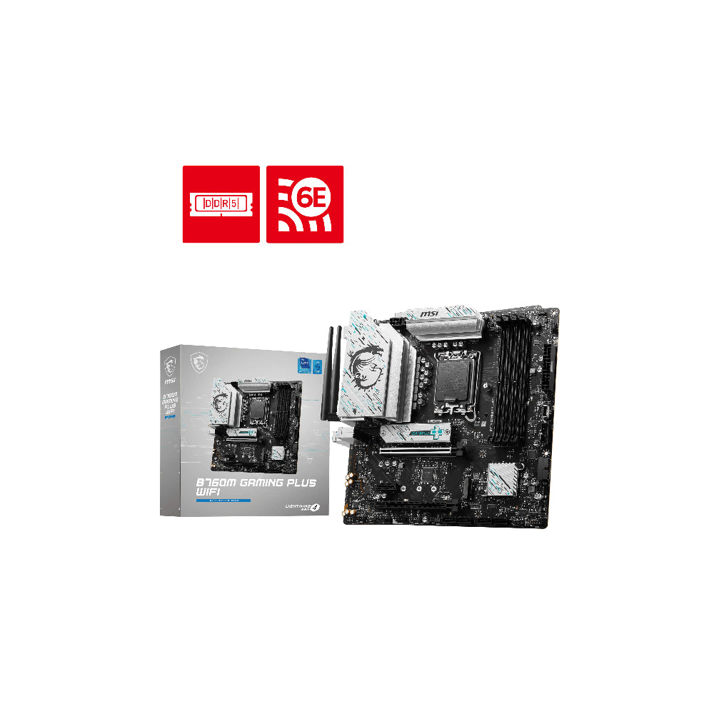 MSI B760M Gaming Plus Wi-Fi mATX LGA1700