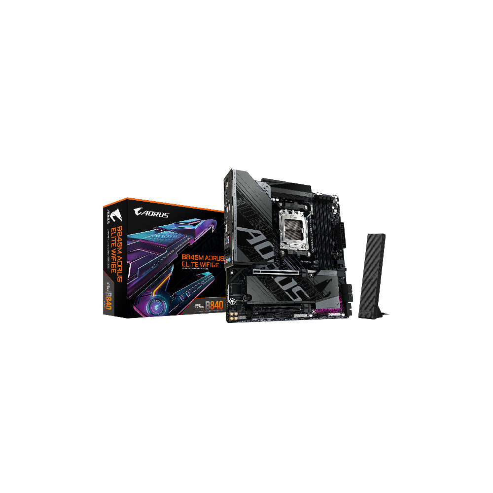 Gigabyte B840M Aorus ELITE WIFI6E mATX