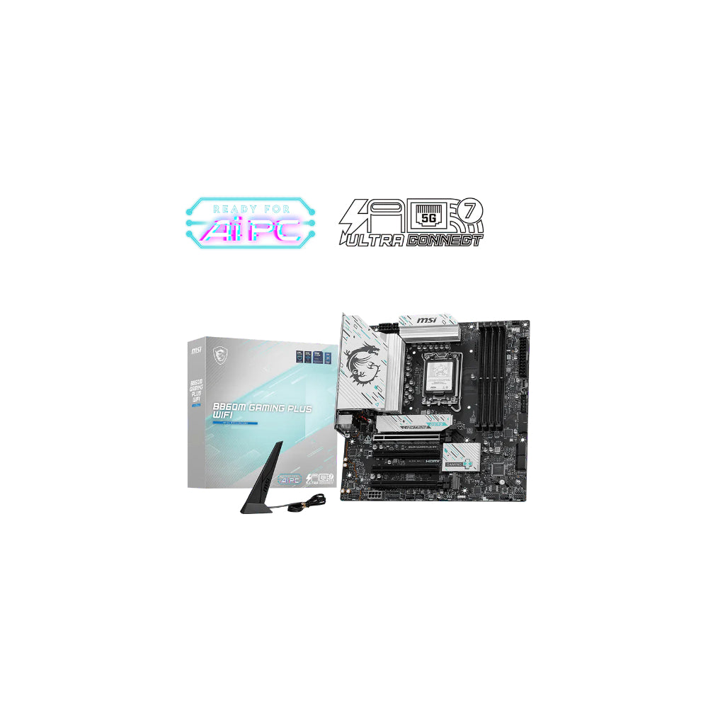 MSI B860M Gaming Plus Wi-Fi mATX LGA1851