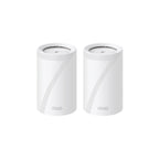 TP-Link Deco BE85 V1 BE19000 Tri-Band Whole Home Mesh WiFi 7 System