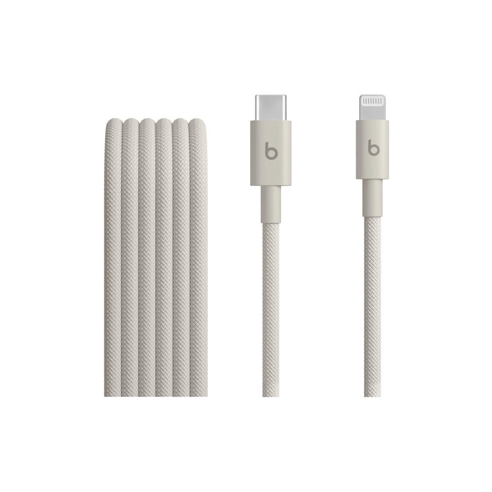Apple Beats Lightning till USB-C vävd kabel 1.5M - Grå