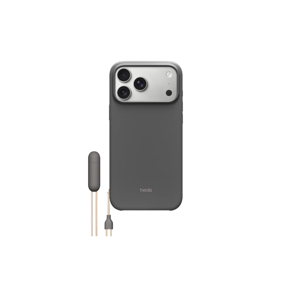 Apple Beats iPhone 17 Pro Max Mobilskal Kickstand MagSafe Camera Control - Granite Gray