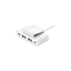 Belkin BoostCharge - USB-C Hub - 4-port - Vit