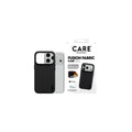 PanzerGlass Fusion Fabric Case - mobilskal - iPhone 18 Pro / 17 Pro - svart