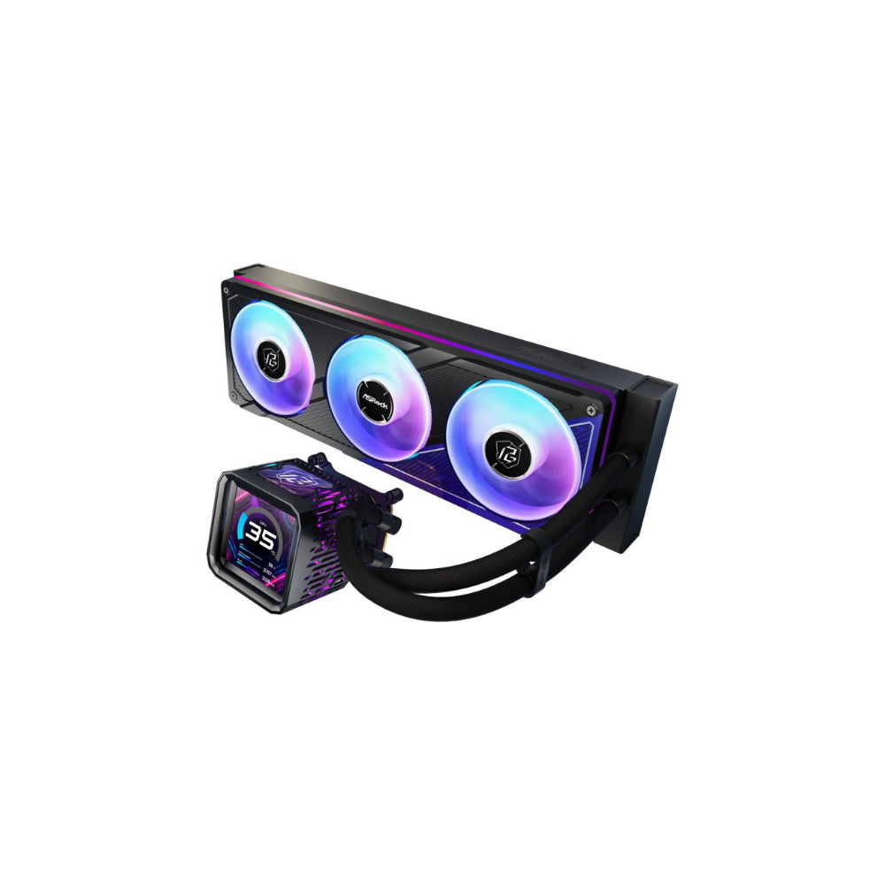 ASRock Phantom Gaming 360 LCD 360mm Svart