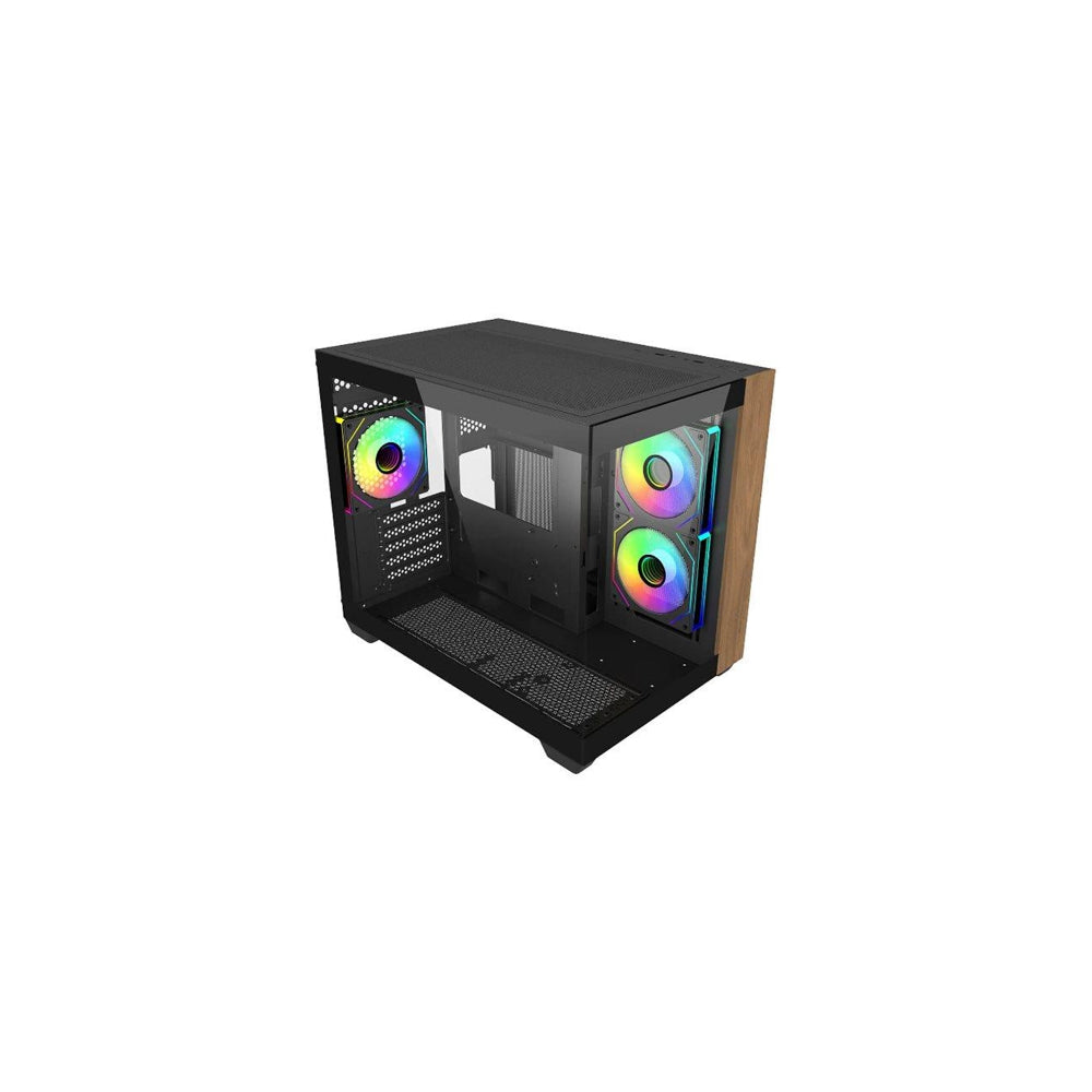 Cooler Master Elite 481 Wood Svart