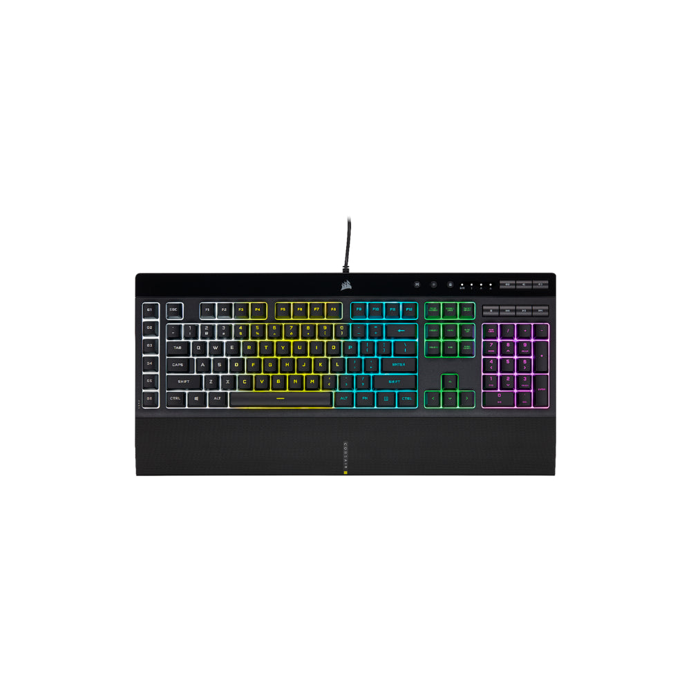 Corsair K55 RGB Pro Gaming Keyboard - Kabel Svart