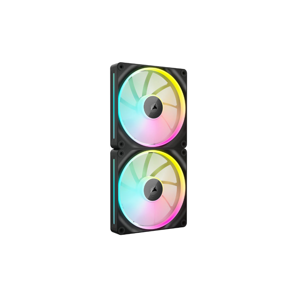 Corsair iCUE Link LX140 RGB 2-pack PWM 140mm Svart