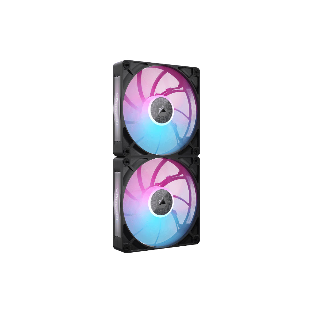 Corsair iCUE Link RX140 Max RGB 2-Pack Svart
