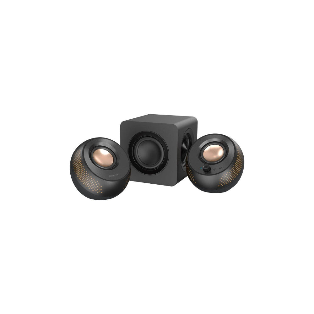 Creative Pebble X Plus 2.1-kanal Högtalarsystem Svart