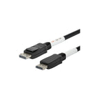 DELTACO DP80-1010 DisplayPort-kabel DP 2.1 8K DP80 1 m svart