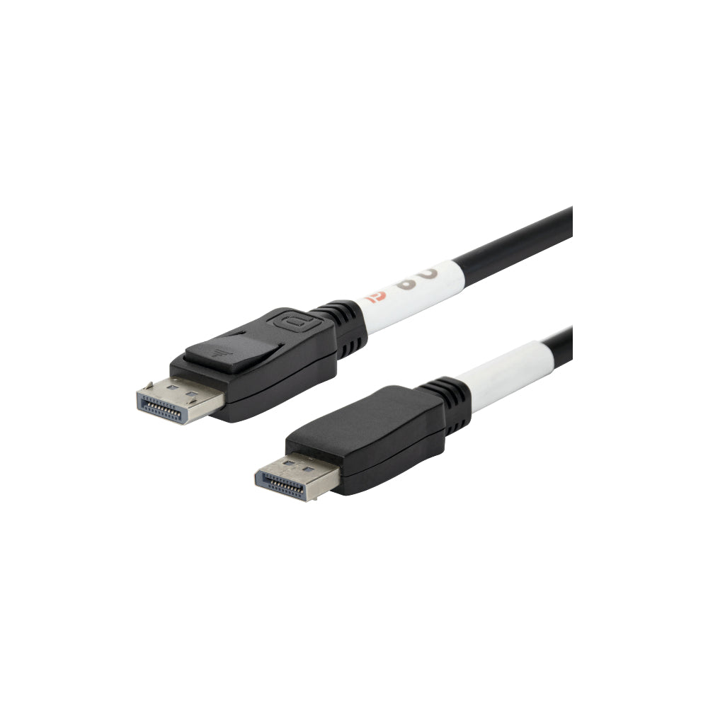 DELTACO DP80-1010 DisplayPort-kabel DP 2.1 8K DP80 1 m svart