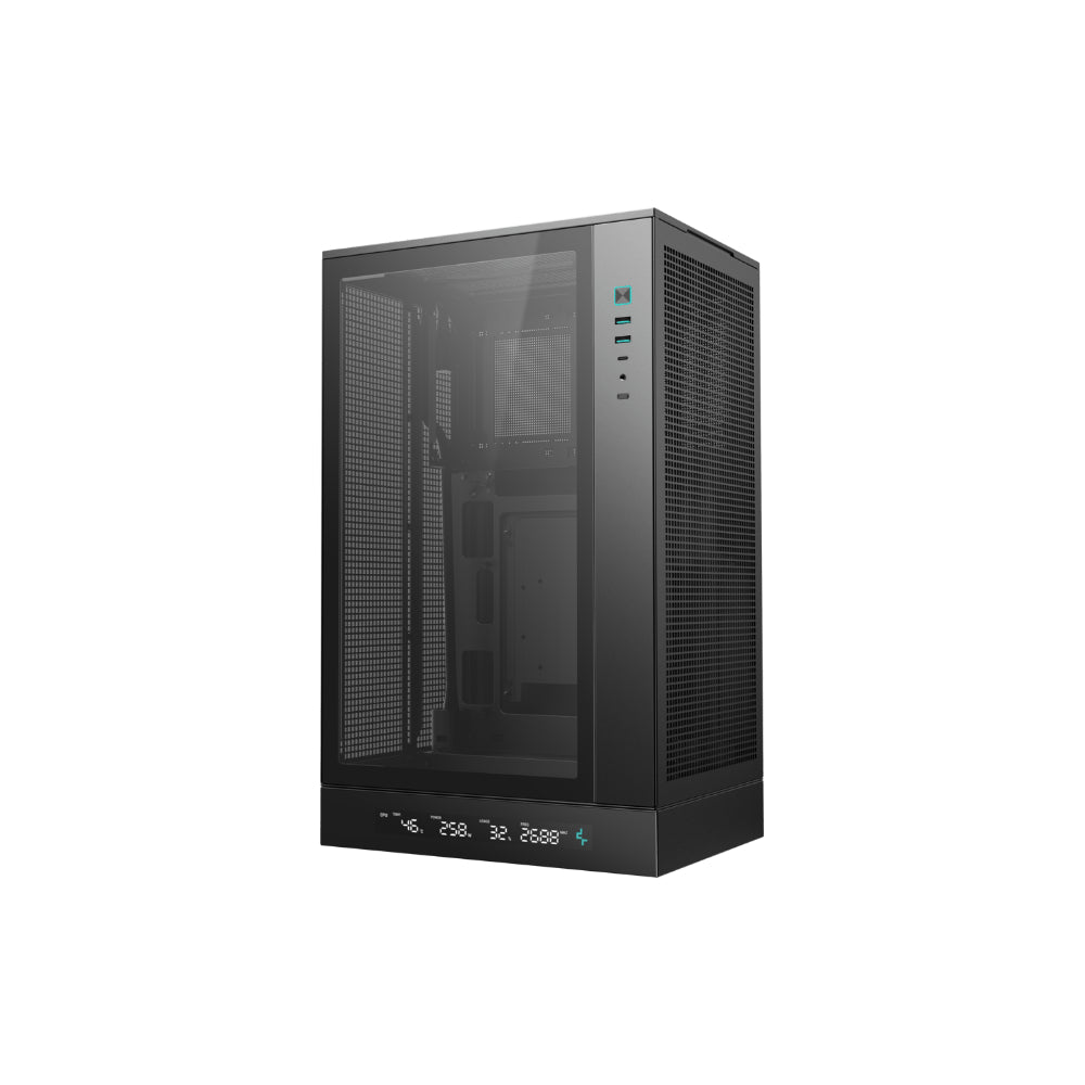 DeepCool CH270 DIGITAL mATX Svart