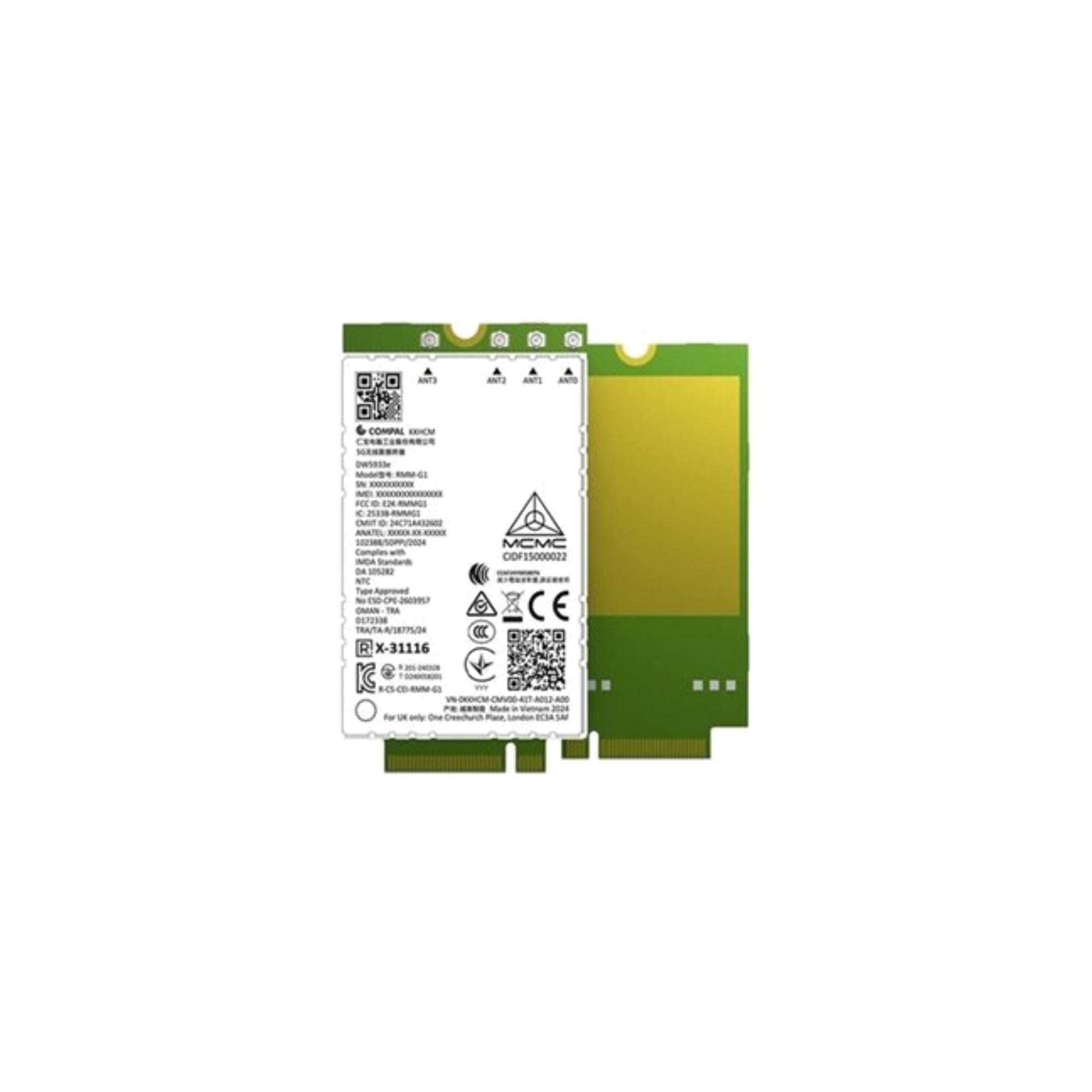 Dell Wireless DW5933E 5G LTE M.2-modem