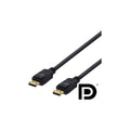 DELTACO DP-1020D DisplayPort-kabel DP 1.2 2 m svart