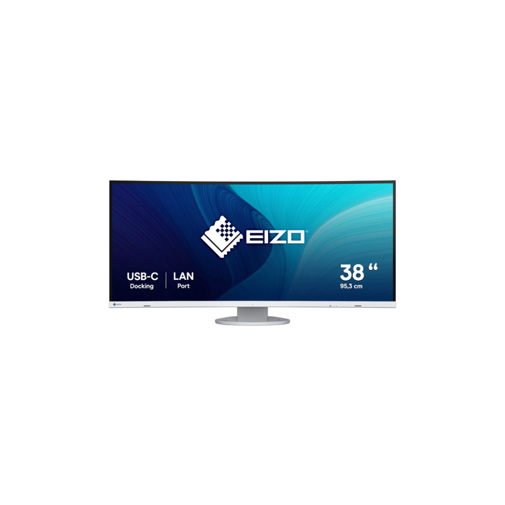 Eizo FlexScan EV3895-WT 38" - Ultrawide - Böjd - USB-C - 3840x1600 - IPS - 60Hz