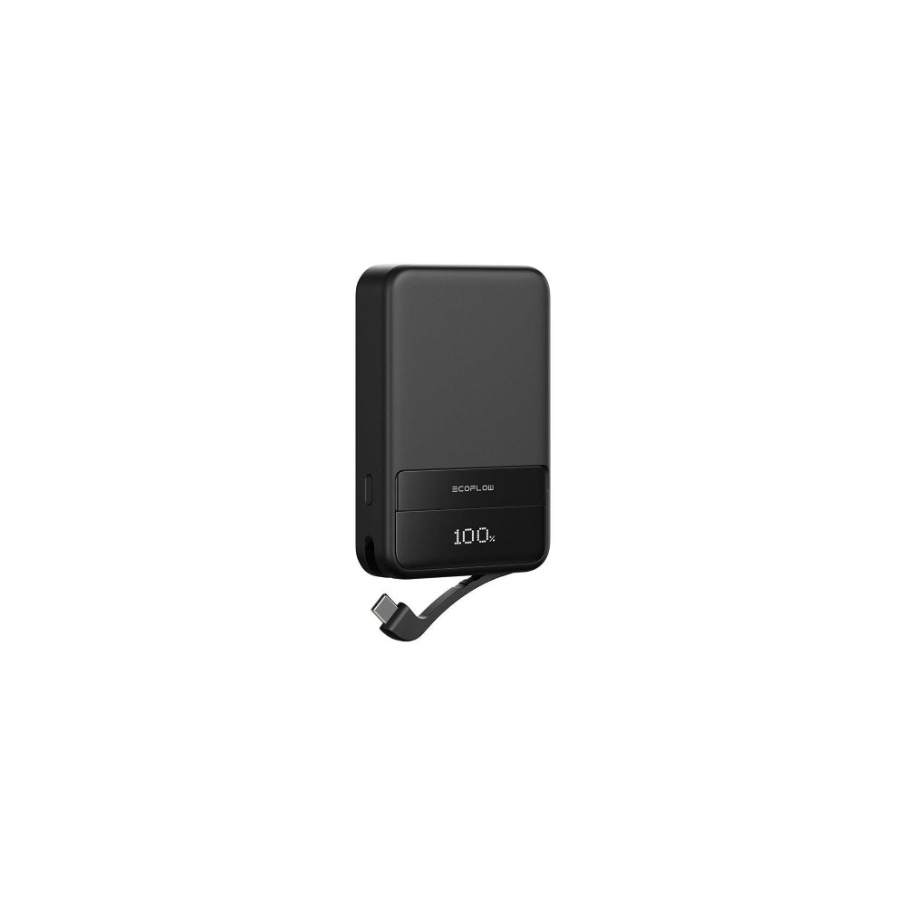 EcoFlow Rapid Powerbank 7.5W MagSafe 30W USB-C 10000mAh Svart