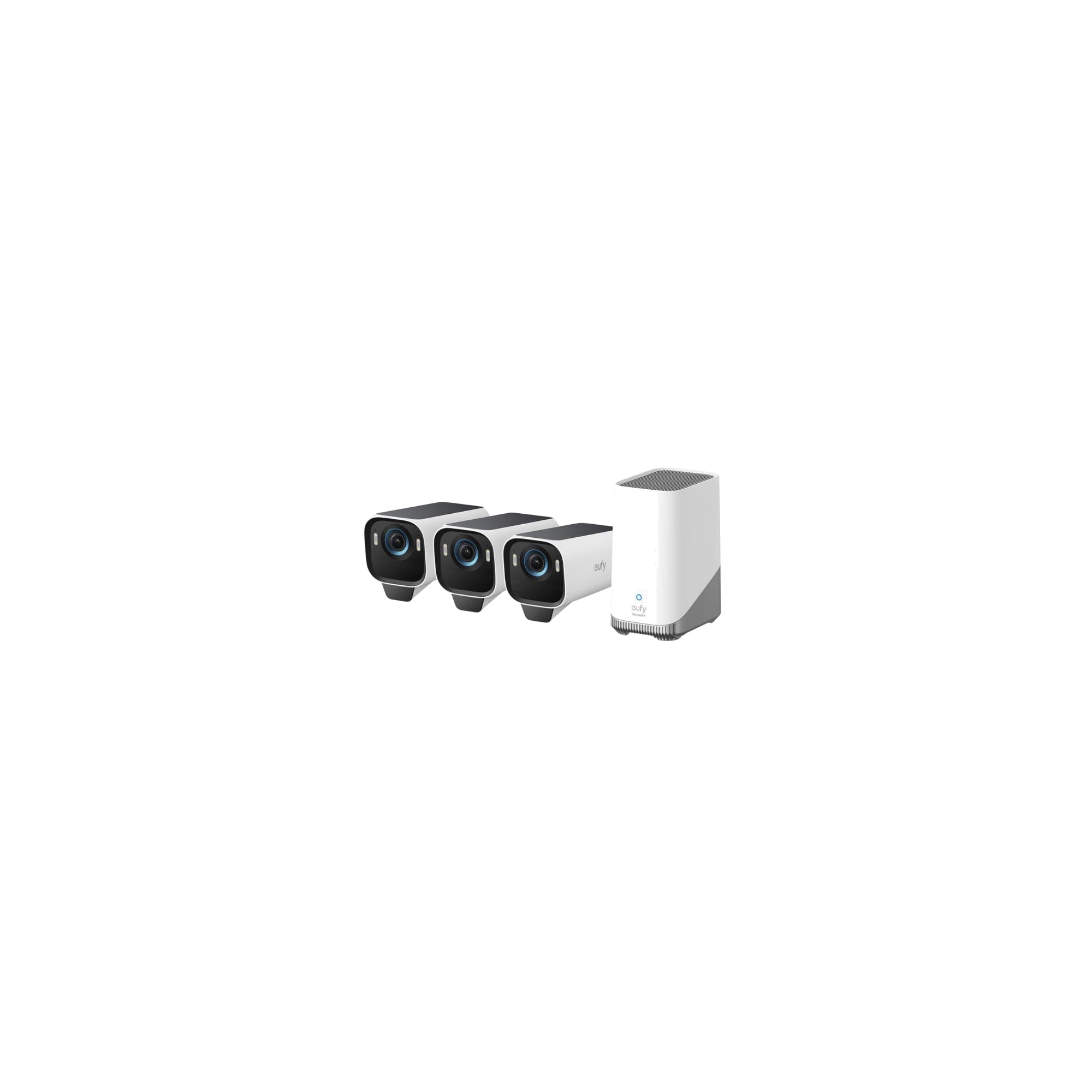 Eufy eufyCam S3 Pro 3-kamerasats Övervakningskamera