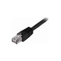 DELTACO STP-603S F/UTP Cat6 patchkabel LSZH 0,3 m svart