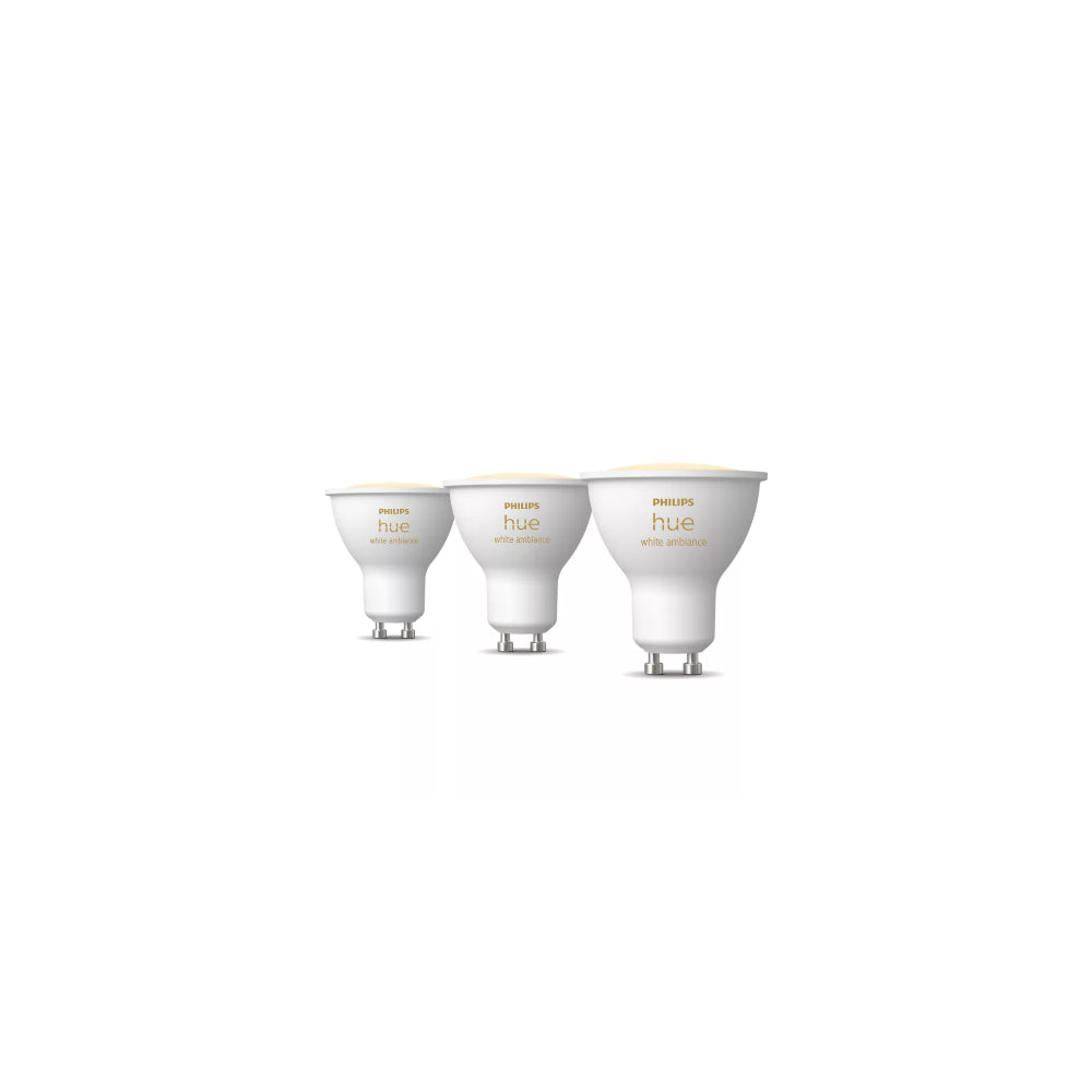 Philips Hue White Ambiance GU10 3-pack