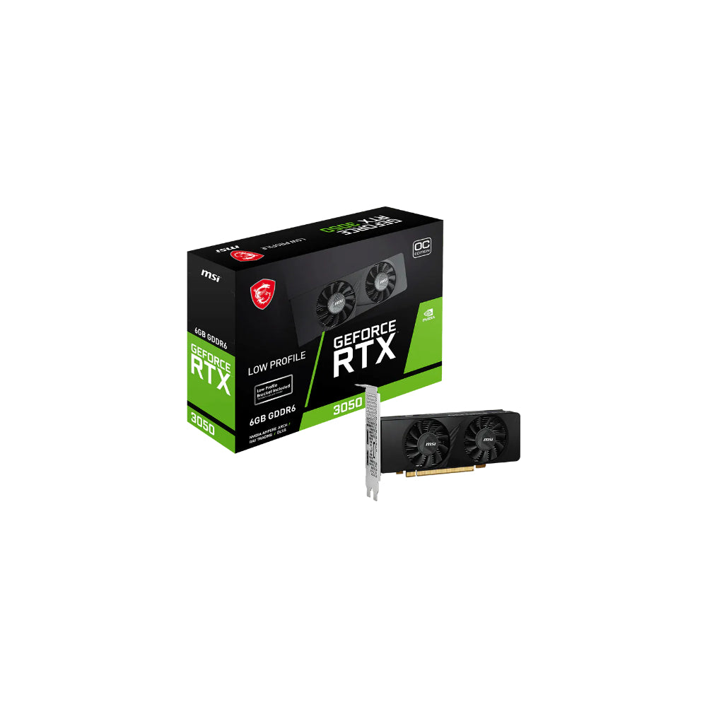 MSI GeForce RTX 3050 Low Profile OC 6GB