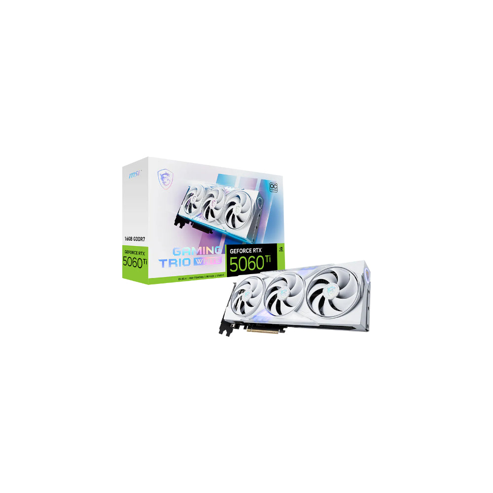 MSI GeForce RTX 5060 Ti Gaming Trio OC White 16GB