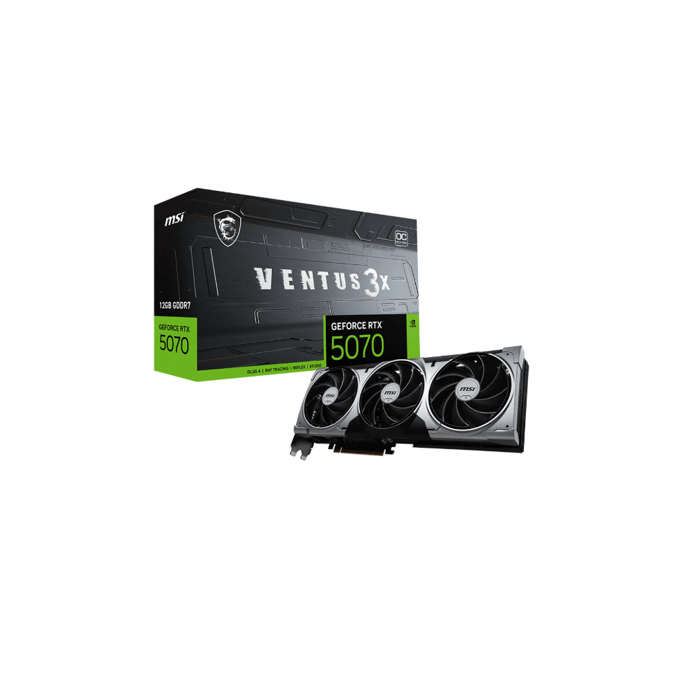 MSI GeForce RTX 5070 VENTUS 3X OC 12GB